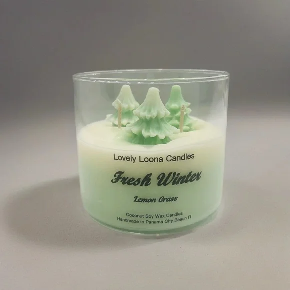 Lovely Loona Fresh Winter Candle - Picture 2 of 4